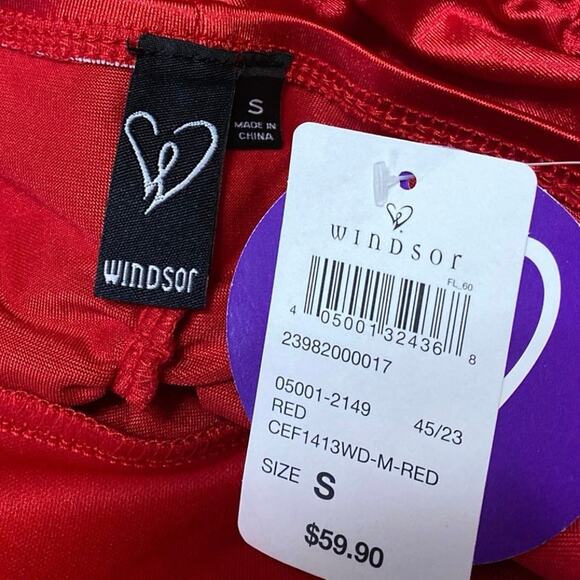 NEW Windsor Silk Satin Sleeveless Strappy Cowl Ruched Cami Midi Bodycon Dress S - Picture 4 of 5